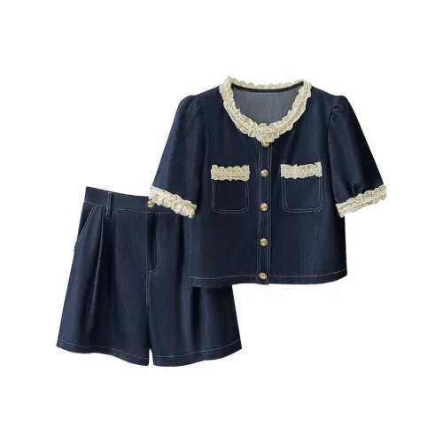 Cypress House Повседневный костюм женский темно-синий