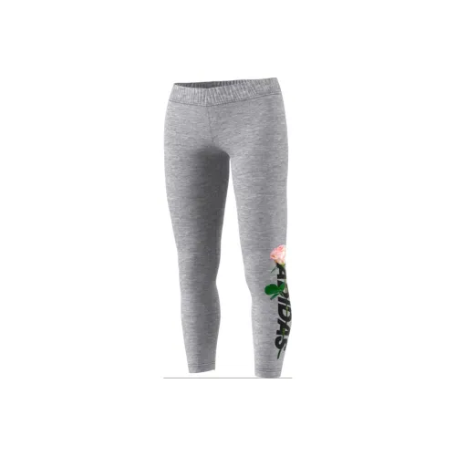 Adidas Серые Женские Спортивные Брюки