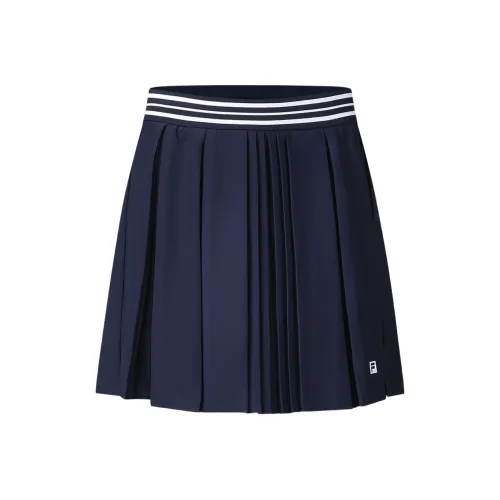 FILA Повседневные короткие юбки женские Прилив Синий