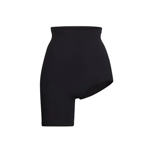 Skims Черные Женские Спортивные Шорты