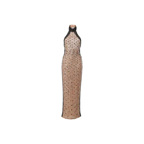 ELIE SAAB Черный золотой Женские Слиплатья