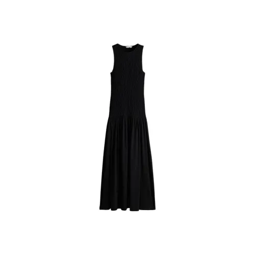 H&M Черные Женские Платья без рукавов