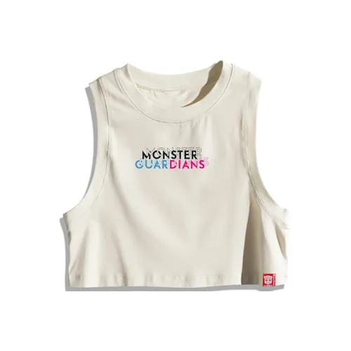 Monster Guardians Спортивные жилеты Женские Бежевые