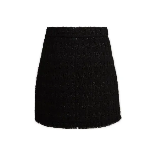 TORY BURCH SS23 Повседневные короткие юбки Женские Черный