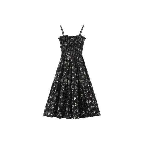 ZNZX Черные Женские Слиплатья