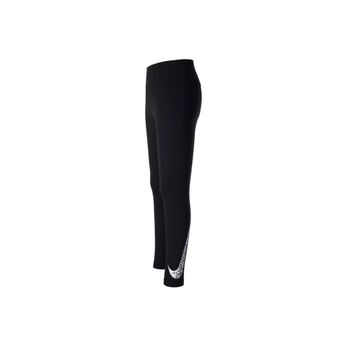 NIKE Dri Fit Черные Женские Спортивные Брюки
