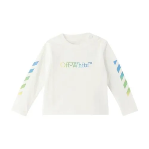 Off Белый Kids T-Рубашки
