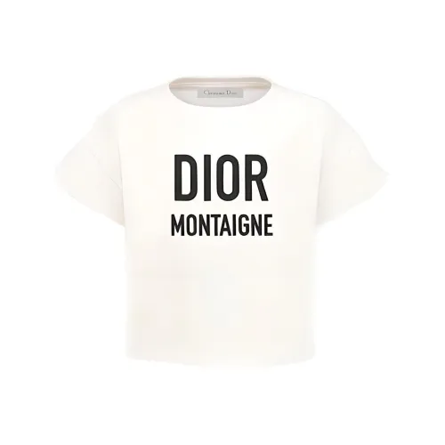 DIOR Kids Т-рубашки слоновая кость