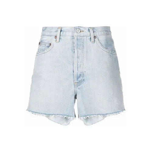 AGOLDE Синие Женские Джинсовые Шорты