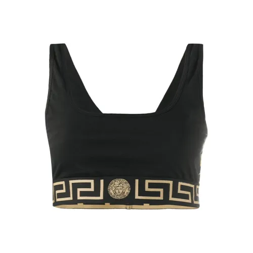 VERSACE Черное Женское Спортивное Белье