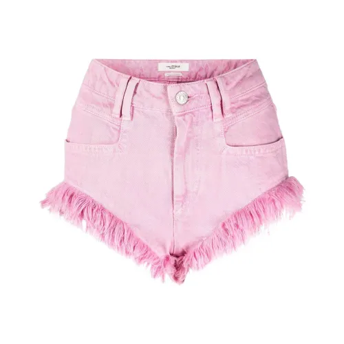 ISABEL MARANT Розовые Женские Джинсовые Шорты