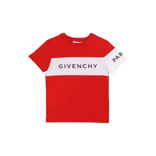 Givenchy Красные Детские Рубашки T