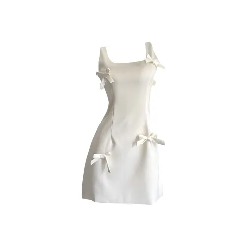 KKX Юбка Платье Женское Жемчужно-Белый