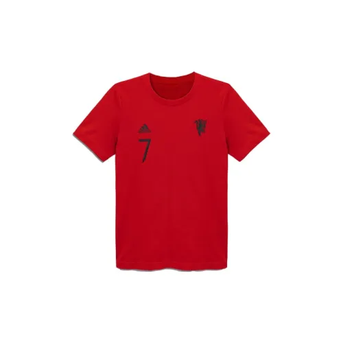 Adidas MANCHESTER UNITED THEATRE OF DREAMS T-Shirt Красный Детский