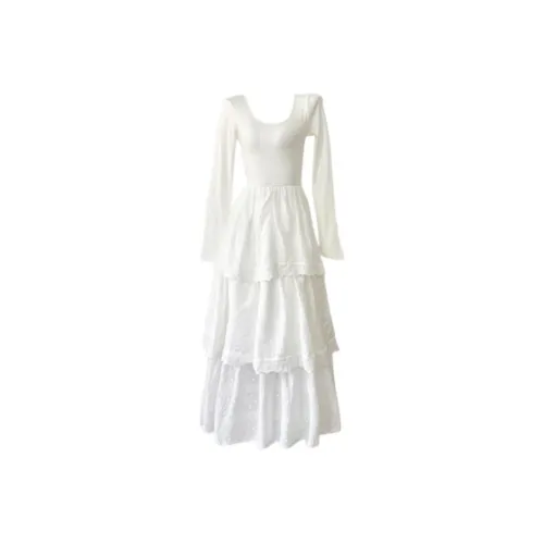 ZCDECO Длинное платье с длинными рукавами женское