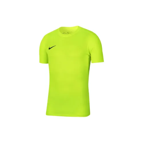 NIKE Неоновый зеленый Kids Т-рубашки