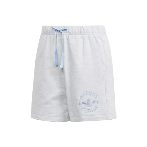Adidas Originals Спортивные шорты Женские Светлый Фотиния Серый