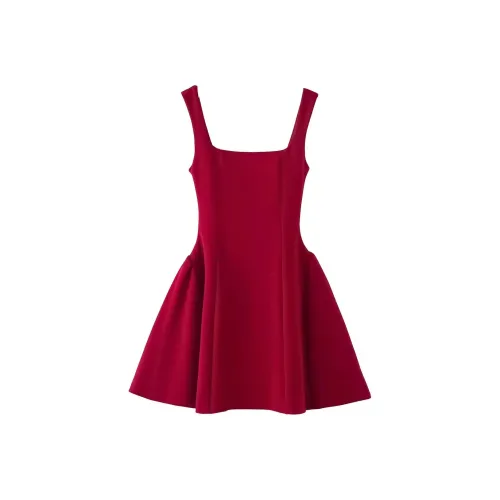 MA JOURNEE Slip Платье Женское Красное