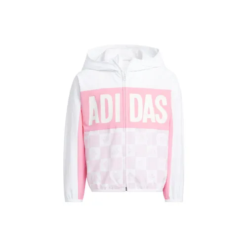 Adidas Розовые Детские Куртки