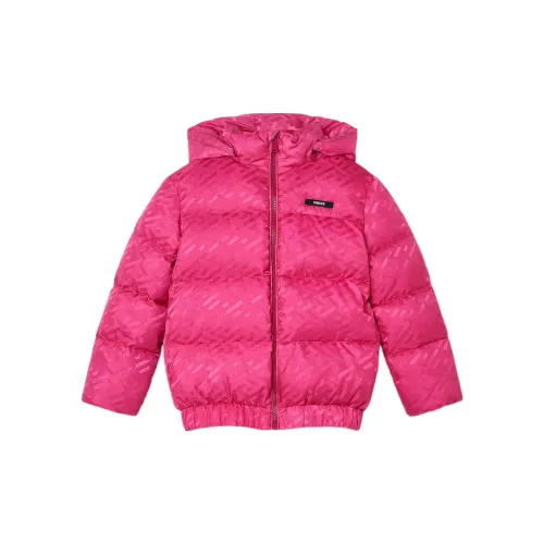 VERSACE Пуховик SS23 Розовый Красный Детский