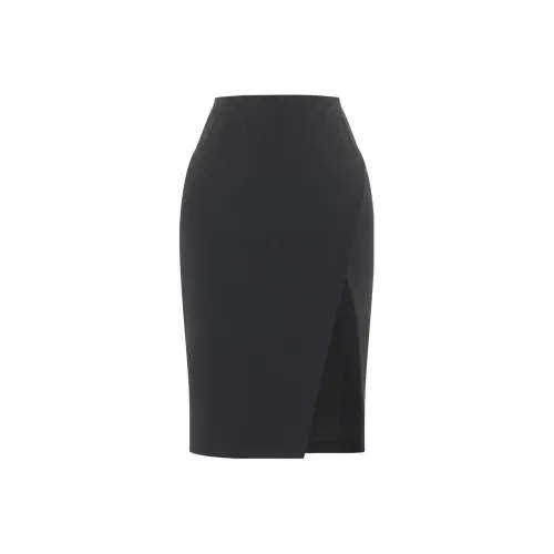 Mugler Черные Женские Повседневные Короткие Юбки