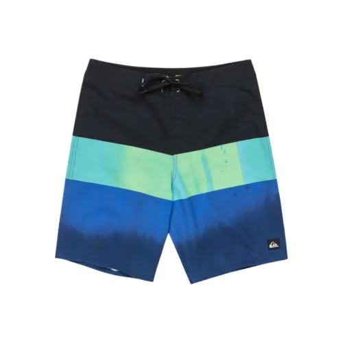 Quiksilver Звездный Облачный Синий Градиент Мужские Пляжные Шорты