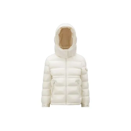 Moncler Mel Series Белый Детский Пуховик