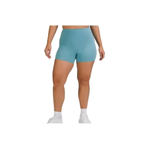 Lululemon Wunder Train Приливный голубой/TDLT Женские спортивные шорты