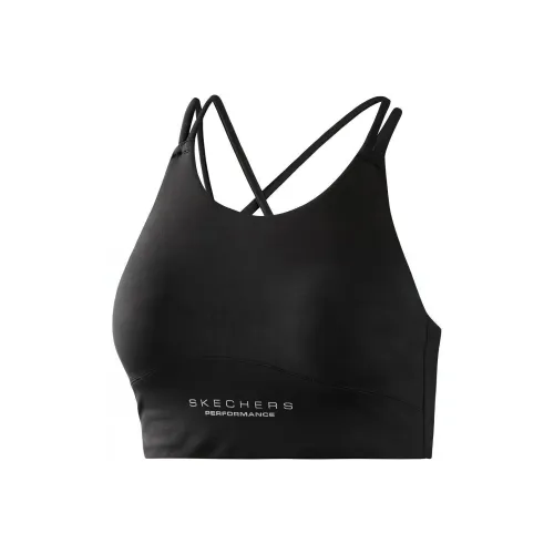 Skechers Daily Exercise Performance Series Спортивное белье Женское Угольно-черное