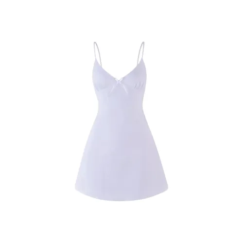 Tiger Mist WINNIE MINI DRESS Slip DRESS Women's White