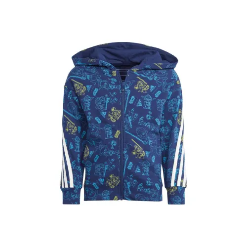 Adidas Детская одежда Star Wars Young Jedi Track Jacket Куртки и пальто Детский Синий