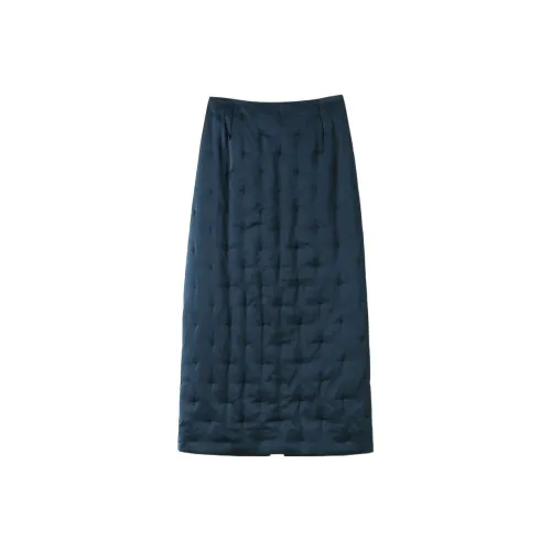 TOTEME Синие Женские Повседневные Длинные Юбки