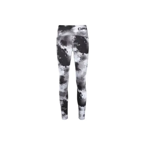 Off Белый SS21 Серый Женские Спортивные Брюки