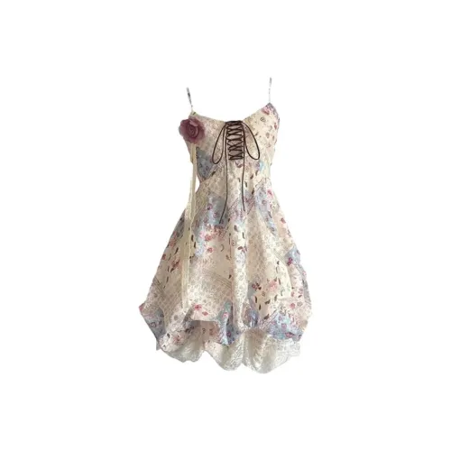 SCCREBEL OFFICIAL Slip Платье Женское Многоцветное