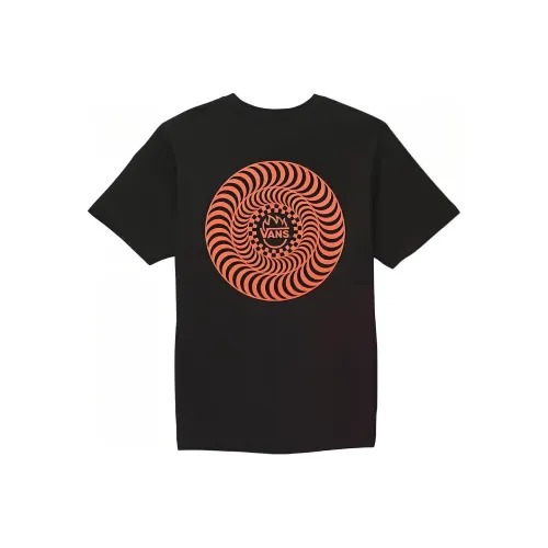 VANS X SPITFIRE WHEELS T-рубашка Коллаборация Детская одежда T-рубашка Черная для малыша