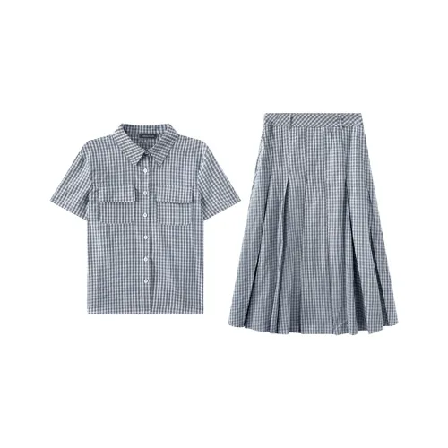 EIDOLON GRAIN Комплект с юбкой Женские Синий