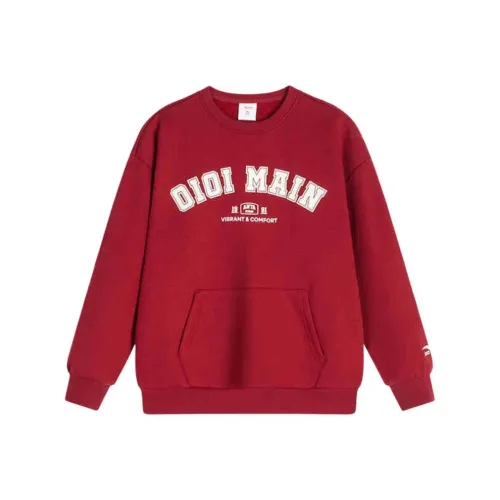 Antakids Толстовка Европейский Лист Красный Подростки