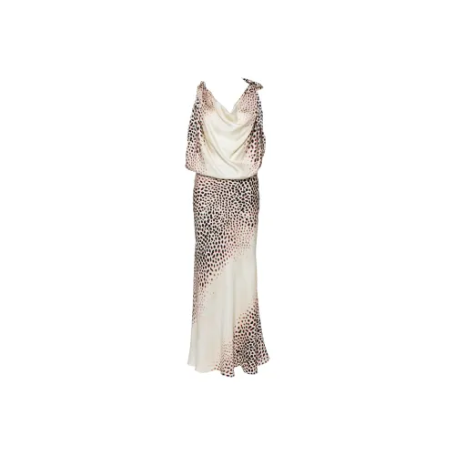 Roberto Cavalli SS24 Sleeveless Dress Women's Multicolor Роберто Кавали SS24 Без рукавов Платье Женское Многоцветное