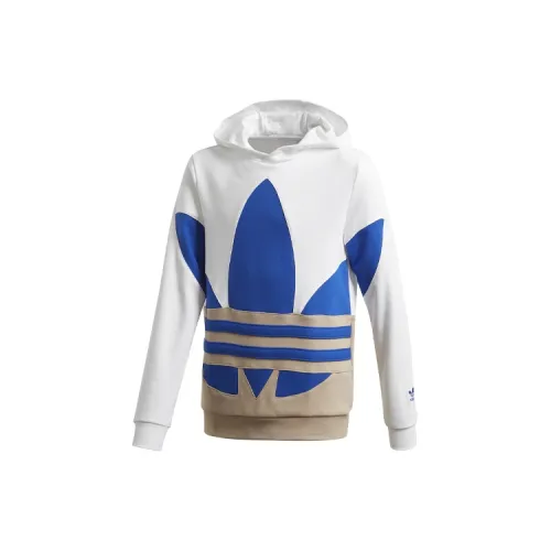 adidas originals BIG TRF HOODIE Белый Kids Свитшоты
