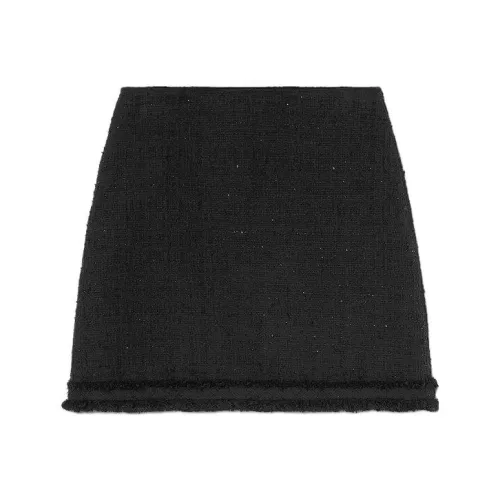 VERSACE Повседневные короткие юбки Женские Черный