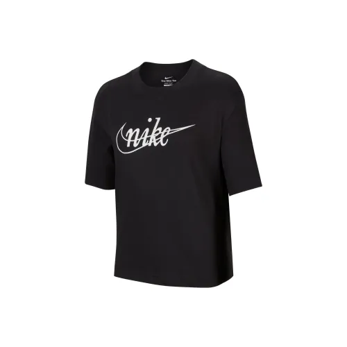NIKE Dri Fit Черные Детские Футболки