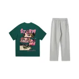 Комплект одежды (Топ Jasper + Серые Штаны)