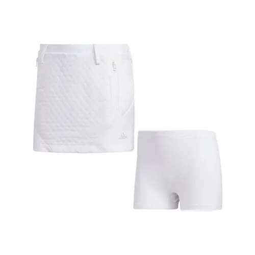 Adidas Повседневные короткие юбки Женские Белые