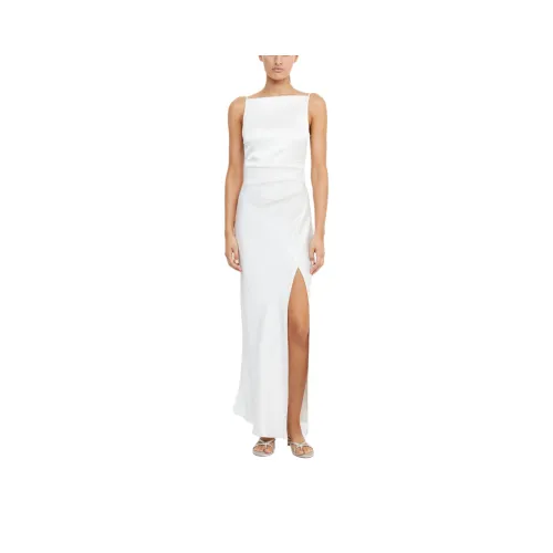 BEC+BRIDGE The DREAMER Макси-платье Slip Платье Женское Айвори Слоновая кость
