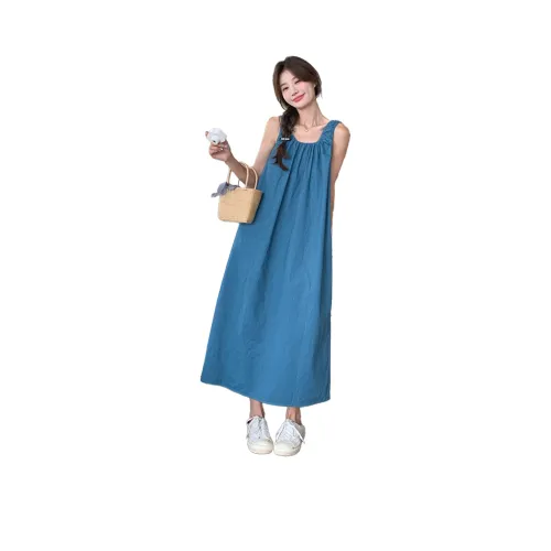 TEME Цвет изображения Женские Платья без рукавов