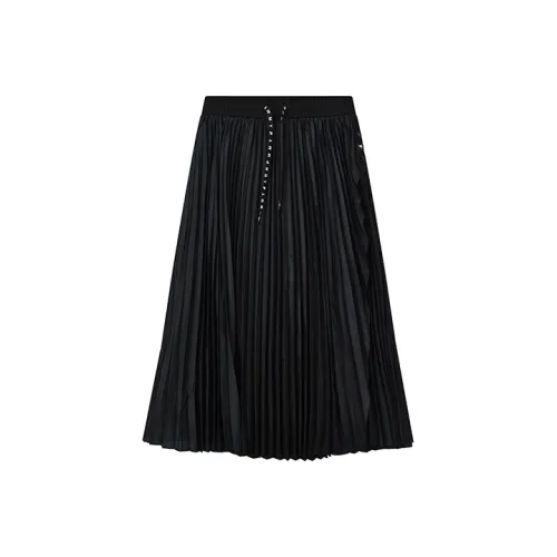 FILA Глубокий черный Женские Повседневные длинные юбки