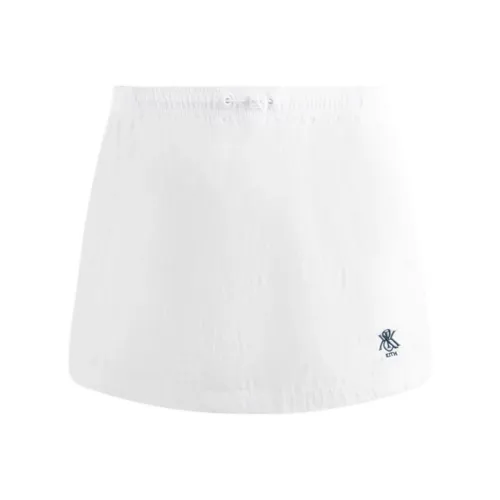 Kith Белые Женские Повседневные Короткие Юбки