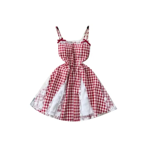 CHARM GLOW Slip Платье Женское Красное