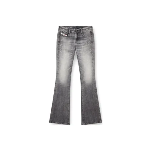 DIESEL D Ebbey Серые Женские Джинсы