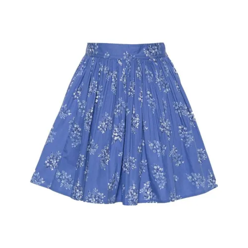 Polo Ralph Lauren SS24 Повседневные короткие юбки Женские Синий